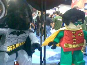 The Caped Crusaders--lego-ized!